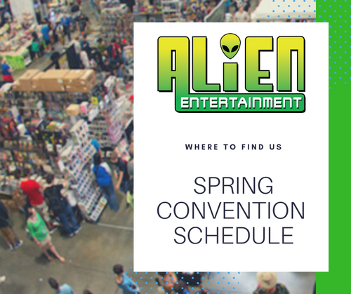 Where To Find Us: Spring 2020 Convention Schedule