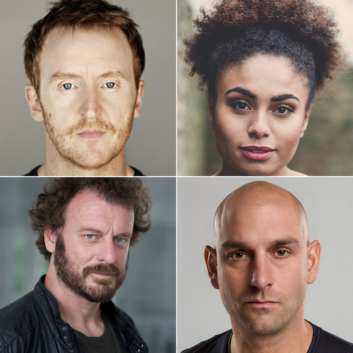 Tony Curran, Rosie Jane, Richard Ashton, and Jon Davey with us at Gallifrey One!