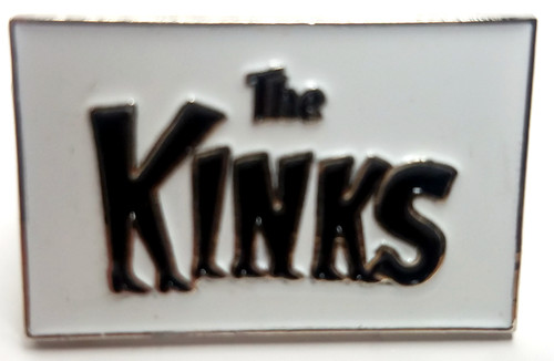 The KINKS (Ray and Dave Davies) Rock Group - UK Imported Enamel Pin