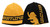 Harry Potter Series HUFFLEPUFF Reversible Knit Beanie Hat