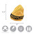 Harry Potter Series HUFFLEPUFF Reversible Knit Beanie Hat