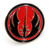 JEDI ACADEMY - Red with Black Background - Star Wars Movie Series - Enamel Lapel Pin
