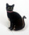 BLACK CAT - UK Imported Enamel Lapel Pin - Halloween Kitty - for all Cat lovers
