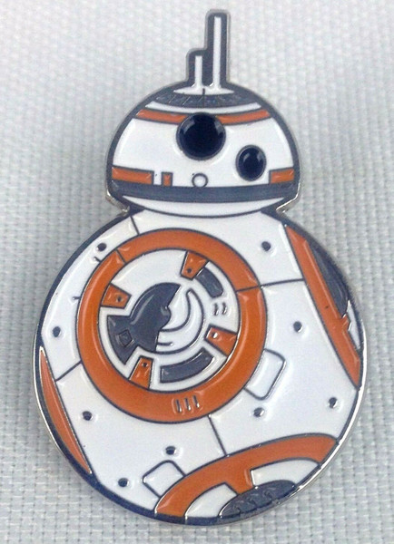 BB-8 - Star Wars Movie Series - Enamel Disney Art Trading Pin - BB8 Droid