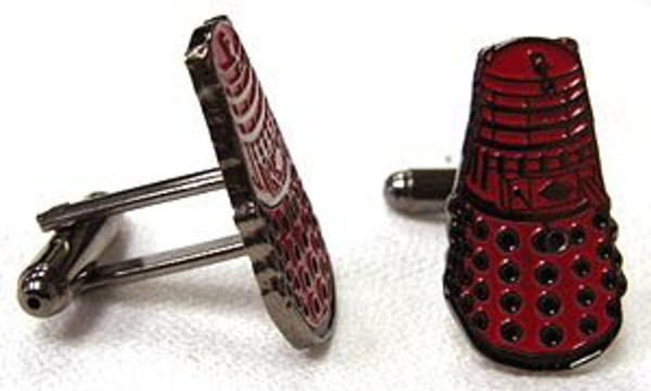 Red Dalek Cufflinks