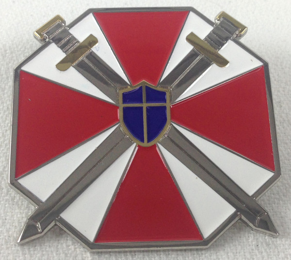 RESIDENT EVIL Umbrella Corporation Special Forces Logo - Video Game Enamel Pin