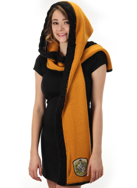 Harry Potter HUFFLEPUFF House Knit Hood