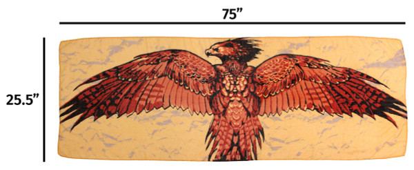 Harry Potter 'Fawkes the Phoenix' Wingspan Lightweight Scarf