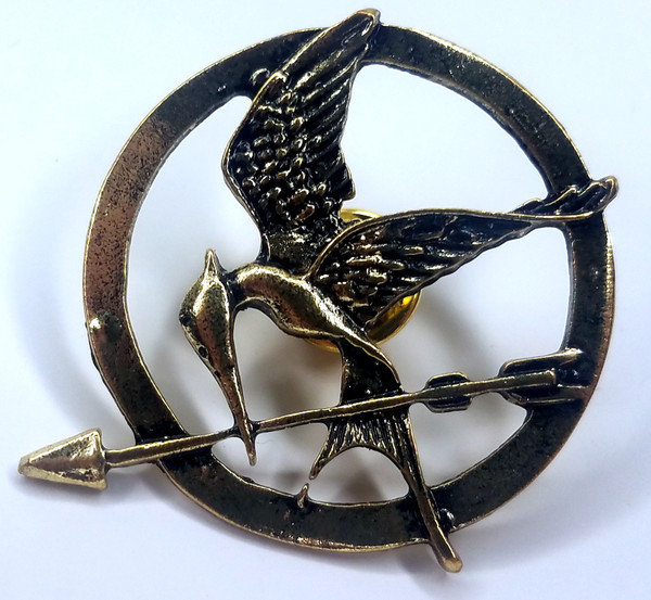 HUNGER GAMES Movie Series - Mockingjay Metal Lapel Pin