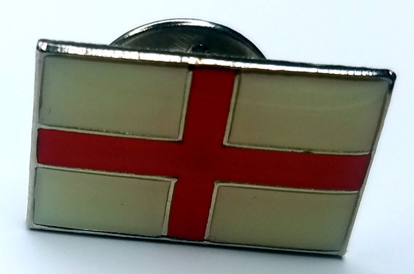 St. George's Cross - ENGLAND - United Kingdom's Flag - UK Imported Enamel Pin