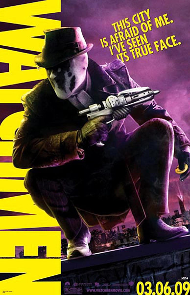 WATCHMEN Movie Rorschach - 24x36 Poster Print