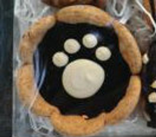 Peamutt Butter Cup Large Carob with White Paw - Case of 12