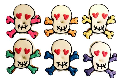 Skull & Crossbones- Case of 12 Assorted Colors