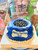 Dog bowl themed cake complete with cake "kibble".