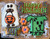 Halloween dog treats featuring a Ghost Pup, Frankenpup, Happy Howloween Bone and Mini Flower treats.