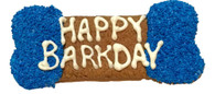 Blue Happy Barkday  Bone