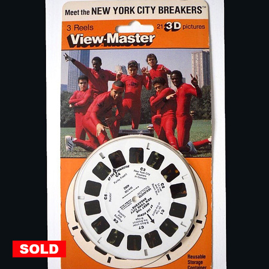 RARE! - VIEWMASTER NEW YORK CITY BREAKERS 1 & 2 - OG HIP HOP SHOP