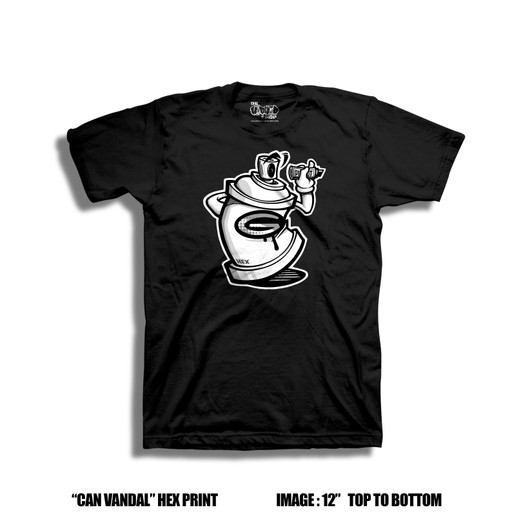 HEX "OG CAN VANDAL" CLASSIC TSHIRT HEX "OG CAN VANDAL" CLASSIC TSHIRT