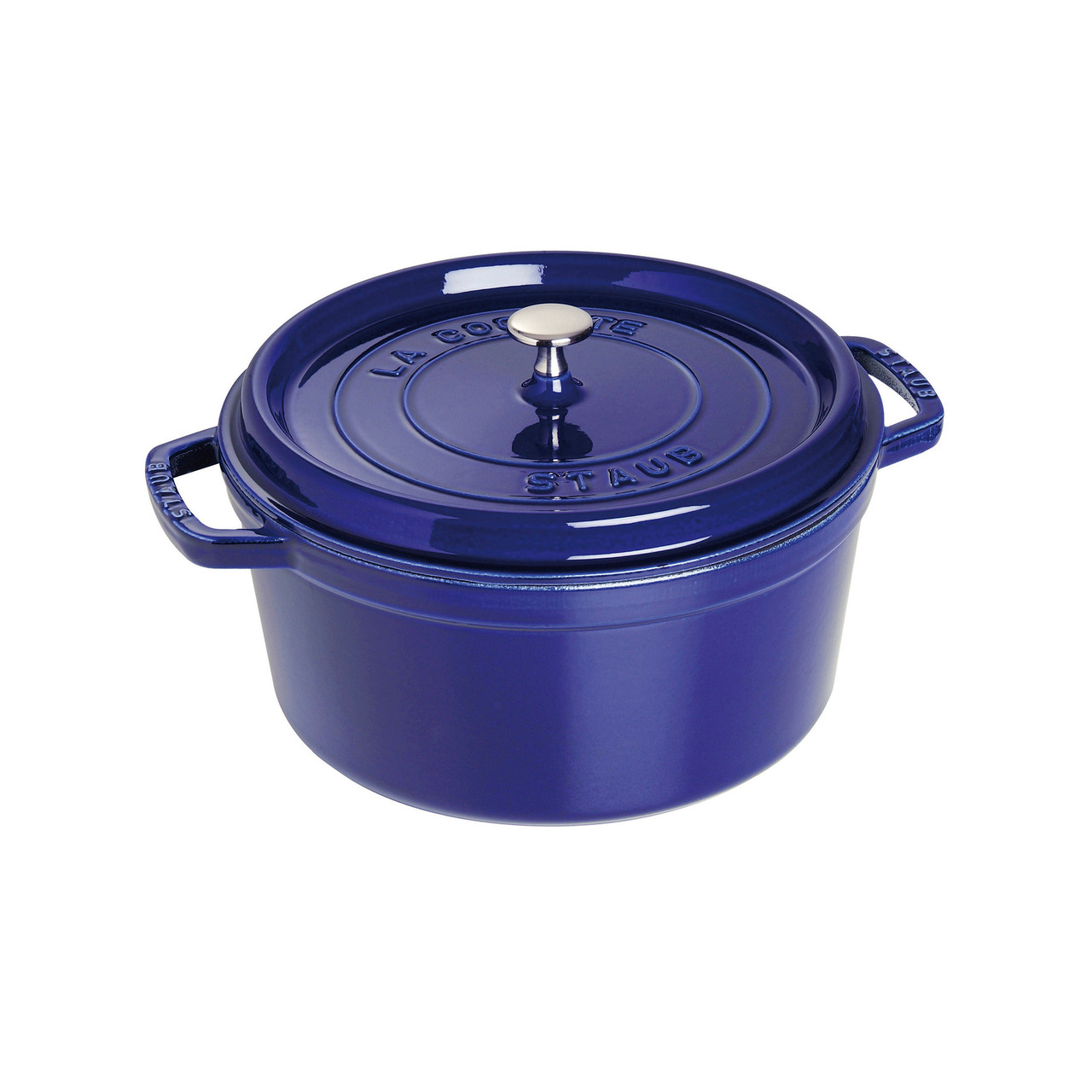 交渉お待ちしてます^_^STAUB cocotte rondo 24cm ブルー 65130_-_Staub_-