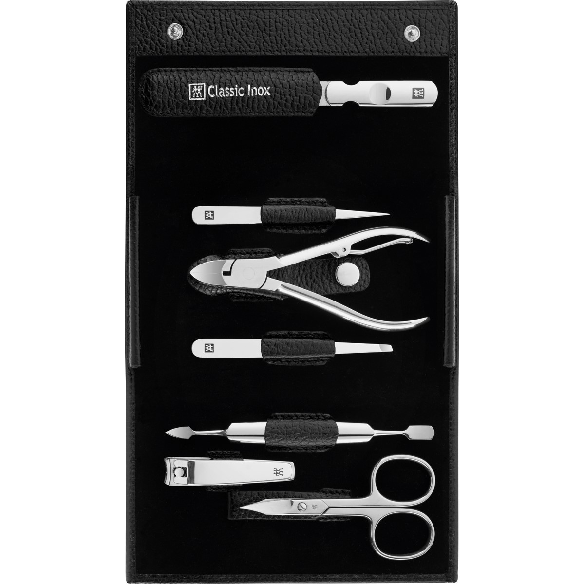 Classic Inox 7pc Beauty Tool Set ÃƒÂ¢Ã¢â€šÂ¬Ã¢â‚¬Å“ Polished