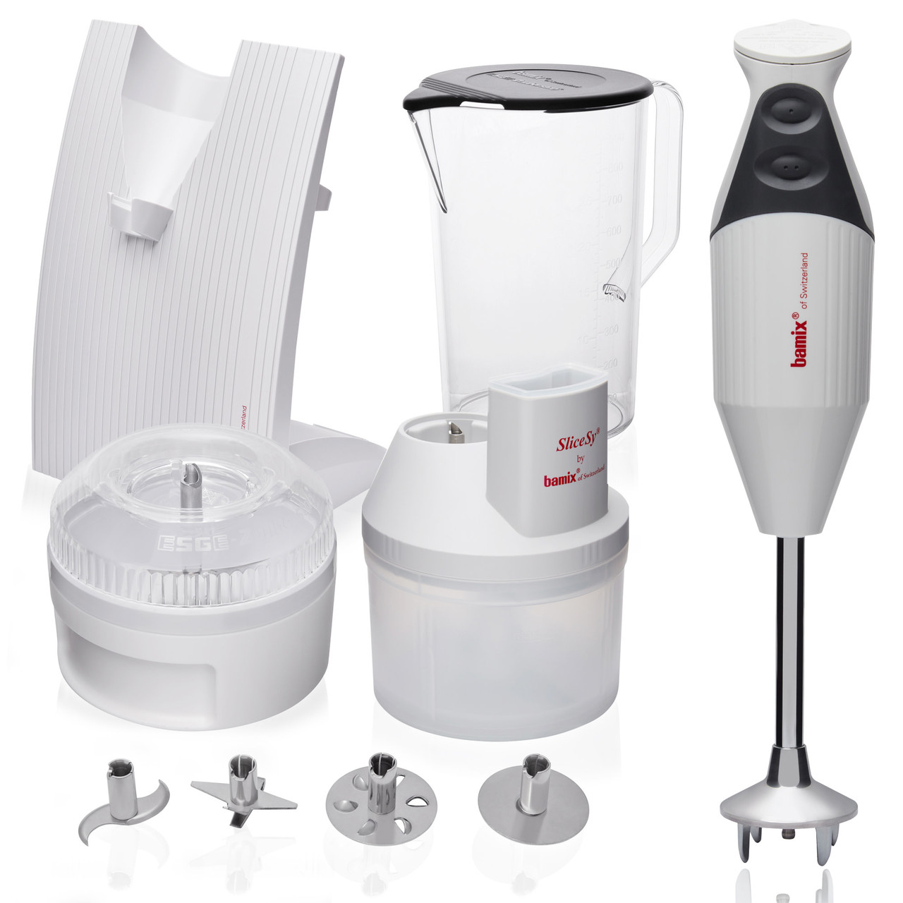 Swissline Superbox Immersion Blender 200W Light Grey - DKSH