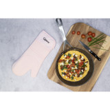 Silicone Fabric Oven Glove - Pnk