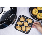 Air Fryer Silicone Square Mat 2Pk - Blk