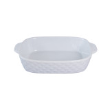 Ceramic Baking Dish - White - 28cm