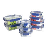 Top Class Glass  9pc Storage Set