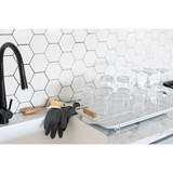 Natural Latex Cleaning Gloves Large White