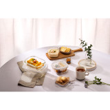 Euro Glass Boroseal Heat Resistant Glass Square - 500ml