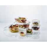 Euro Glass Boroseal Heat Resistant Glass Square - 750ml