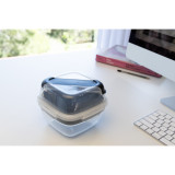To-Go 2 in 1 Salad Container - Black