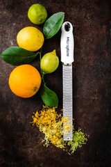 Premium Zester Grater - White