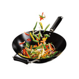Excellence Non-stick Carbon Steel Wok 35cm