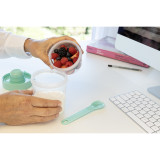 To-Go 2 Way Container with Fork - Aqua