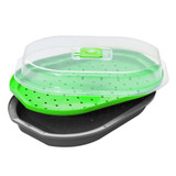 Prep Solutions Microwave Fish and Veggie Steamer