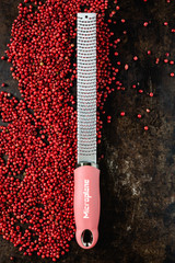 Premium Zester Grater - Lipstick Pink