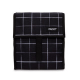 Freezable Lunch Bag Black Grid