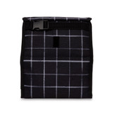 Freezable Lunch Bag Black Grid
