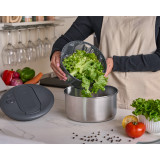 Swift Dry Stainless Steel Salad Spinner S