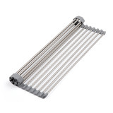 Roll-up Over the Sink Dish Rack -55cm