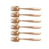 Black Lbl Rose Gold Mirror 6pcSet