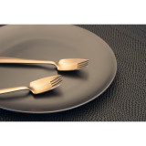 Black Lbl Rose Gold Satin 6pcSet