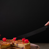 Cake Knife & Cake Server Set/2 - Black
