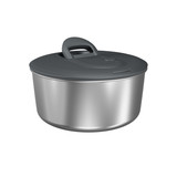 Easy Spin Salad Spinner Stainless Steel Small