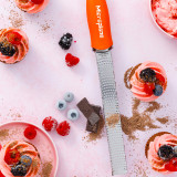 Premium Zester Grater - Sunset Orange