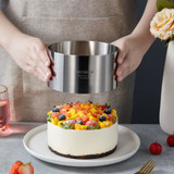 Stainless Steel Round Mousse Ring - 15cm