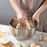 Stainless steel mixing bowl 18/8 - 24cm