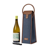 Freezable Napa Wine Bag Crisp Navy